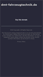Mobile Screenshot of dmt-fahrzeugtechnik.de